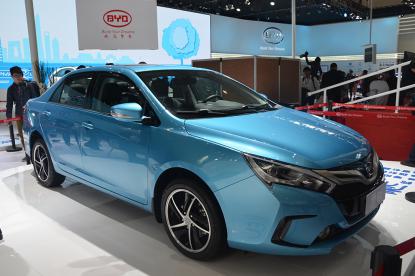 比亚迪将推纯电动版“秦” 北京车展发布