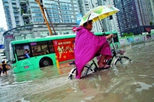 暴雨致深圳2693辆新能源公交车停运