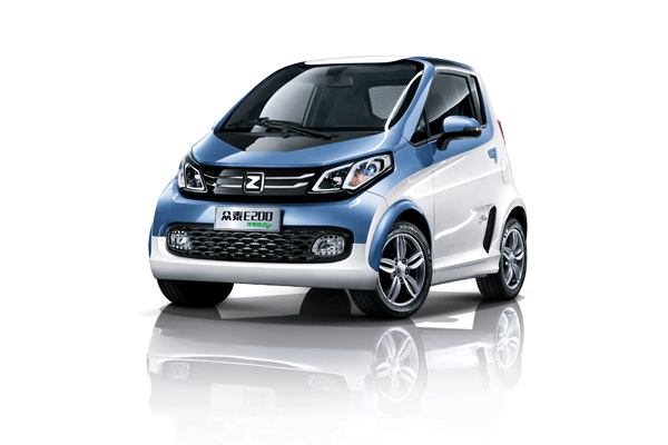 中国版smart EV众泰E200明年初上市 续航里程220km