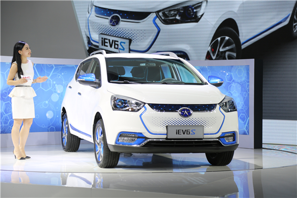江淮iEV6S北京车展正式上市 真的只要10.98万元