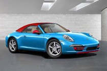 保时捷911蓝驱版低耗跑车将亮相法兰克福车展