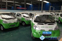 浙江康迪为全国首个城市微公交系统提供电动汽车