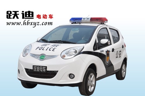 跃迪电动警用巡逻车