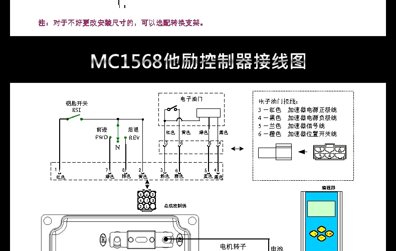 英搏尔控制器mc1568 电动汽车控制器配件